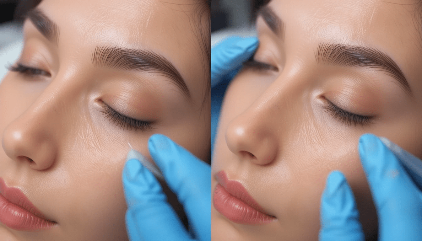 Avant et après le maquillage permanent (2)
