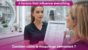 Maquillage Permanent : 4 Critères Qui Déterminent le Prix Final