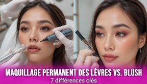 Maquillage Permanent des Lèvres ou Blush ? 7 Points Qui Les Distinguent